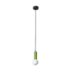 Lámpara colgante OSRAM Decor Concrete Mic, verde, hormigón, G9