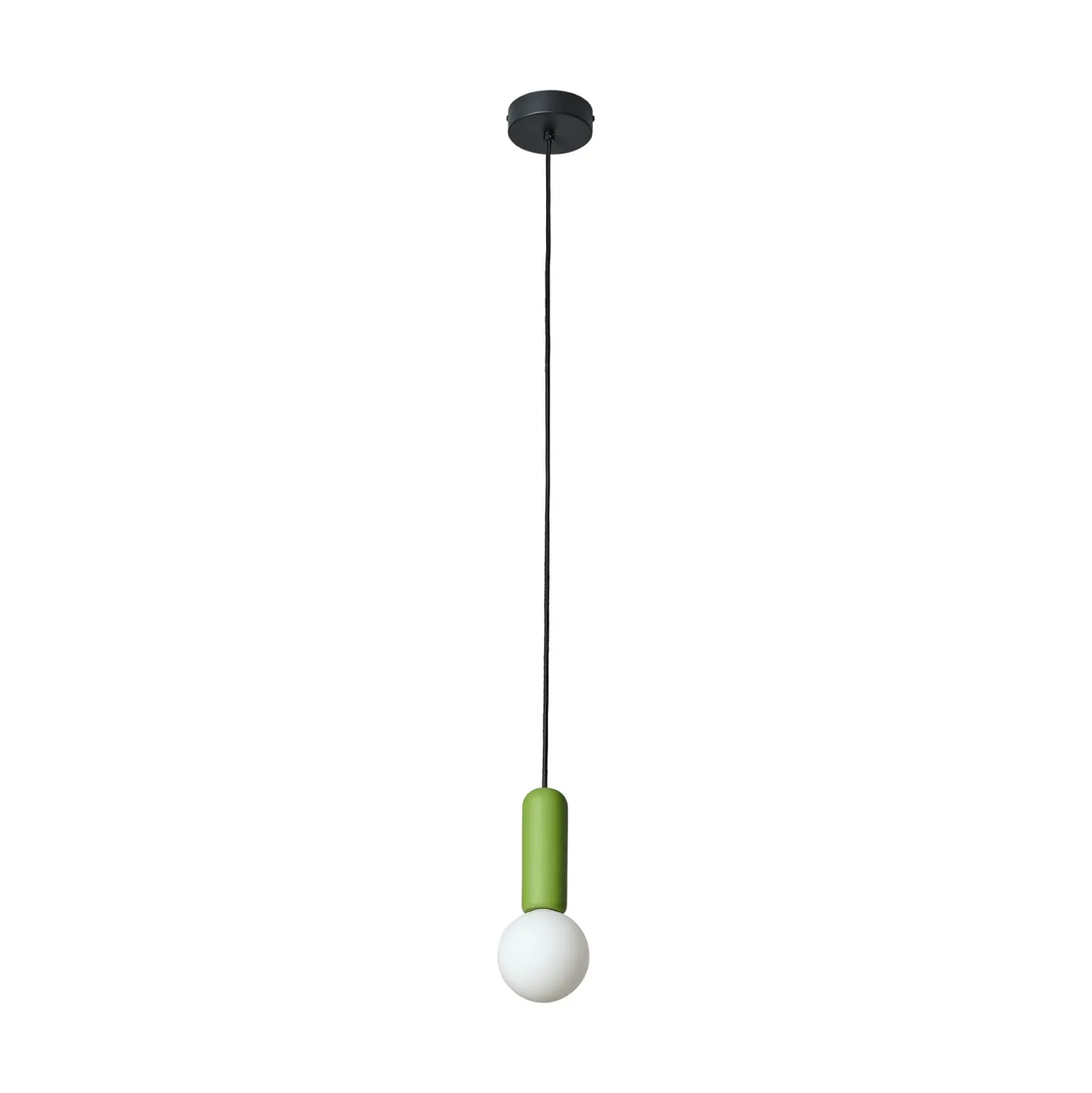 Lámpara colgante OSRAM Decor Concrete Mic, verde, hormigón, G9