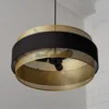 Lámpara colgante OSRAM Decor Hornet, negro/dorado, E27