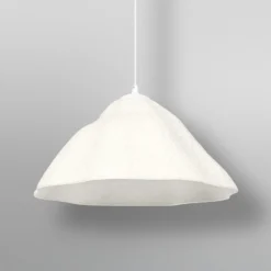 Lámpara colgante OSRAM Decor Lotus Leaf, 1 luz, blanca, papel, E27