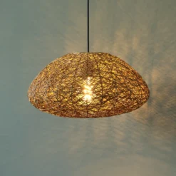Lámpara colgante OSRAM Decor Paper Drop, 1 luz, beige, E27