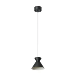 Lámpara colgante OSRAM Decor Waist, acero, negro, E27