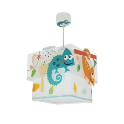 Lámpara colgante para habitación infantil HAPPY JUNGLE de Dalber, multicolor