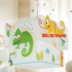 Lámpara colgante para habitación infantil HAPPY JUNGLE de Dalber, multicolor