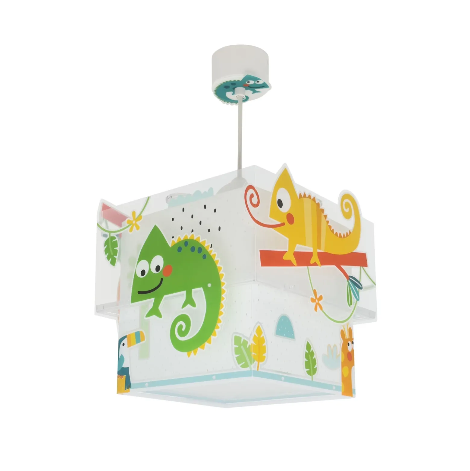 Lámpara colgante para habitación infantil HAPPY JUNGLE de Dalber, multicolor