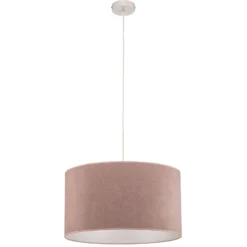 Lámpara colgante Pastel Roller rosa