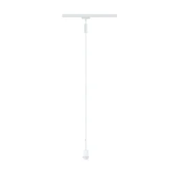 Lámpara colgante Paulmann URail DecoSystems, blanco señal, metal