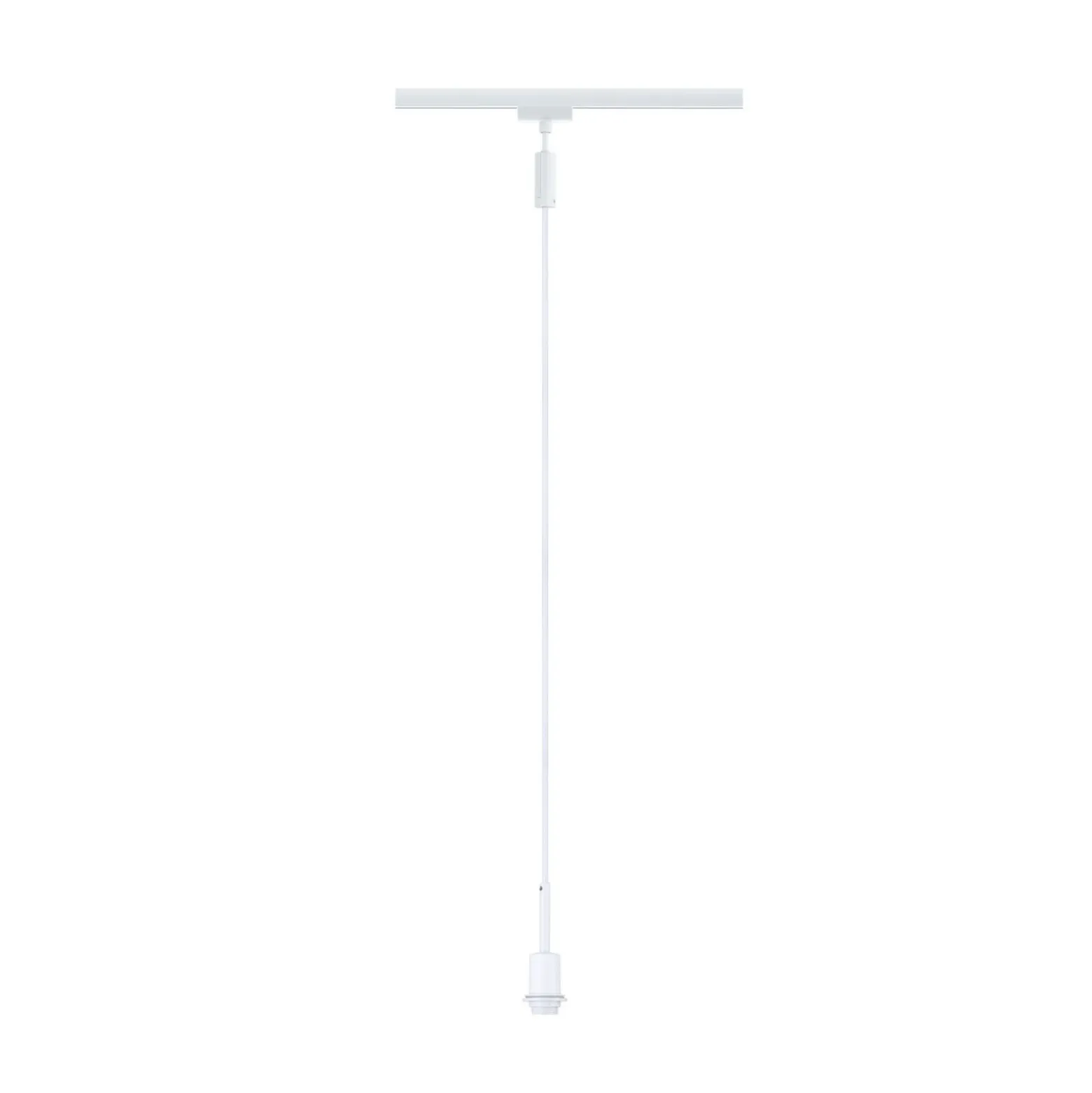 Lámpara colgante Paulmann URail DecoSystems, blanco señal, metal