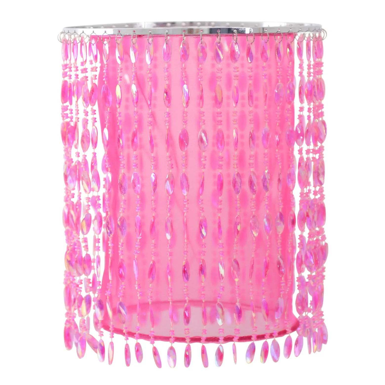 Lámpara colgante 6008419 piedras decorativas, rosa