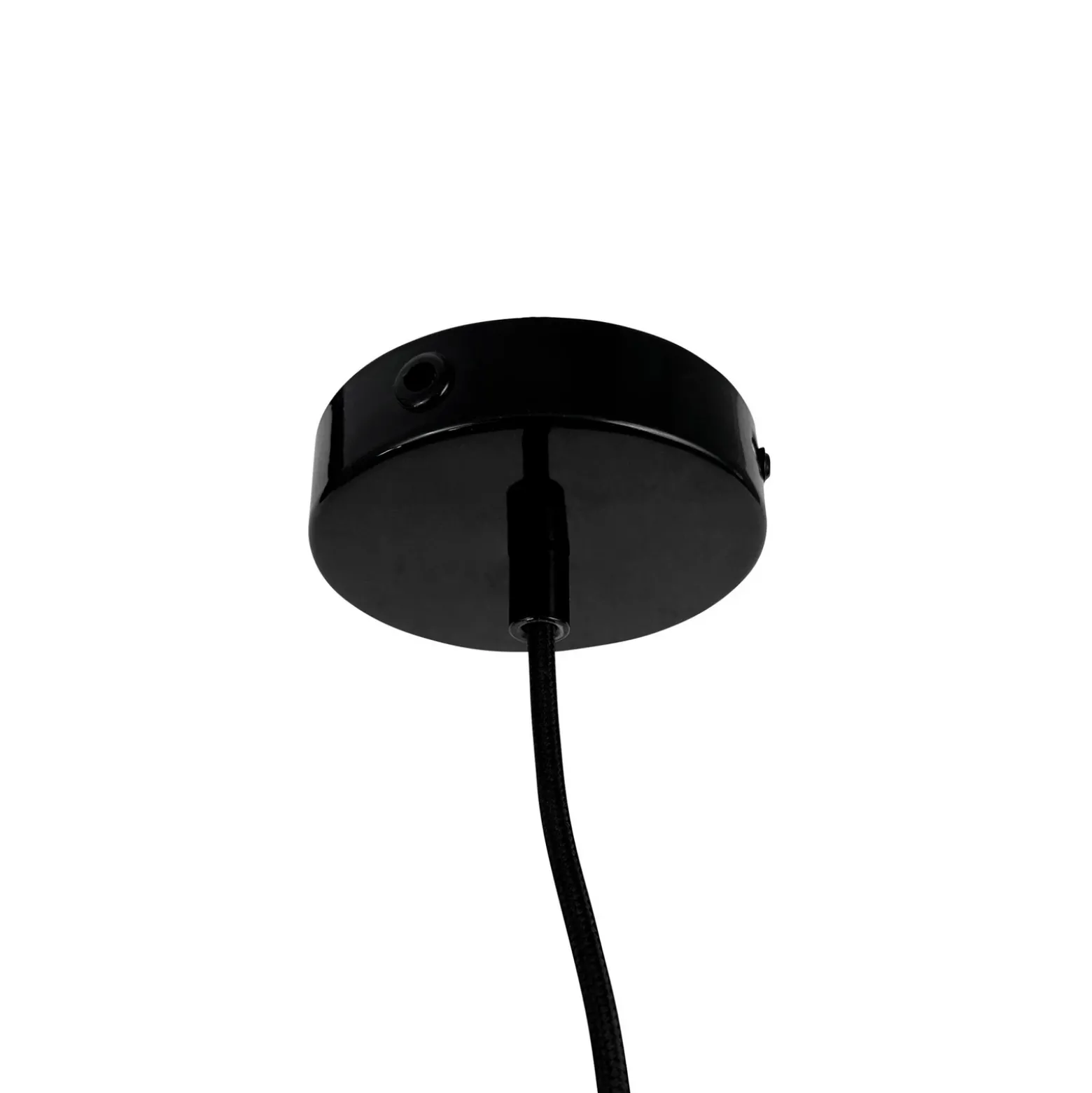 Lámpara colgante Planet de Dyberg Larsen, negra, Ø 40 cm, metal