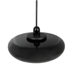 Lámpara colgante Planet de Dyberg Larsen, negra, Ø 40 cm, metal