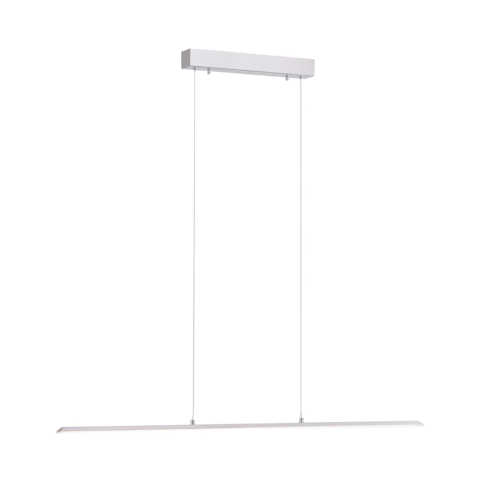 Lámpara colgante PURE LED Lite, plata, 100 cm, CCT, atenuable