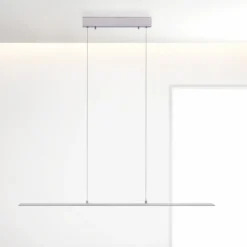 Lámpara colgante PURE LED Lite, plata, 100 cm, CCT, atenuable