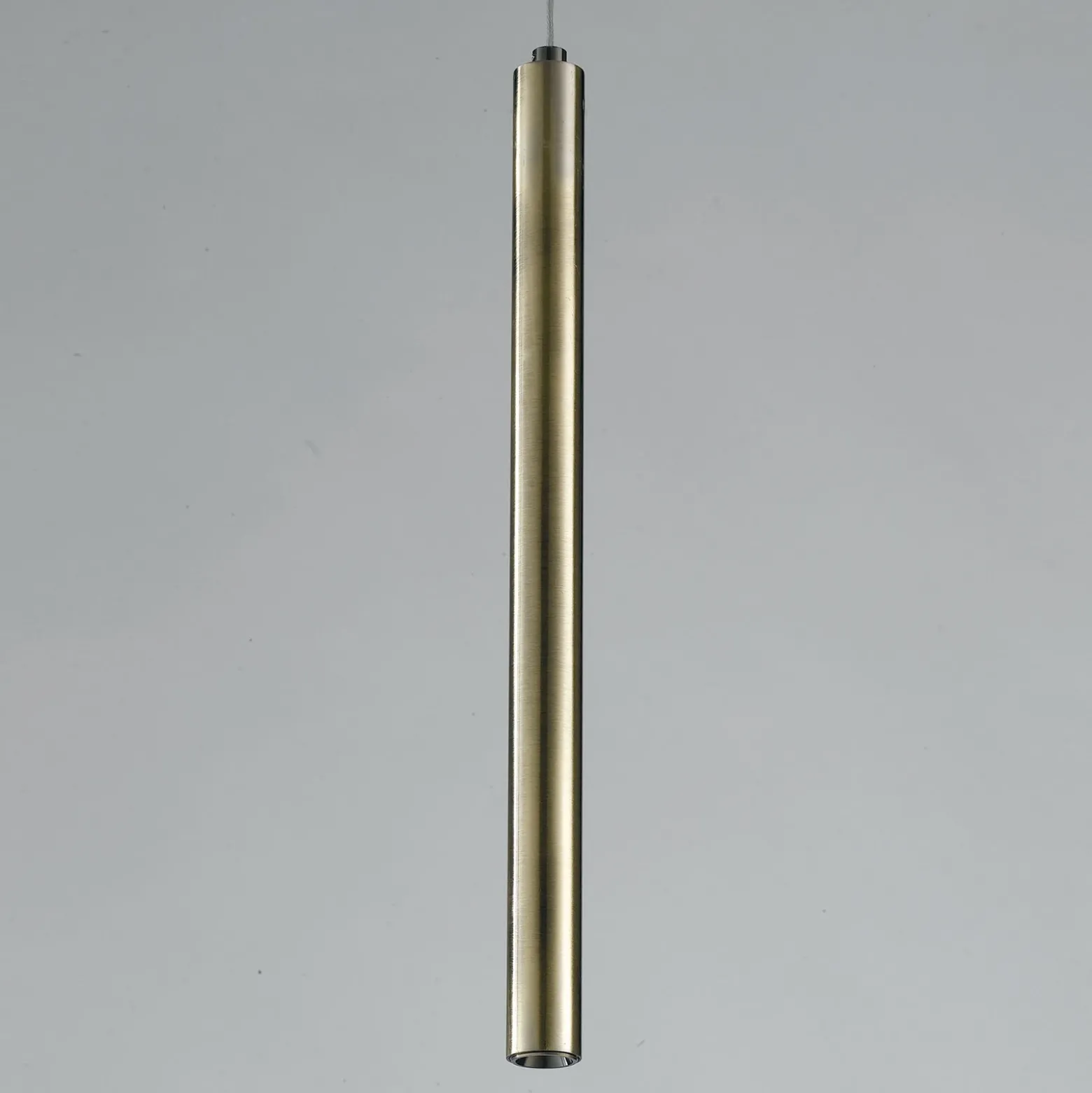 Lámpara colgante riel LED Oboe 3,5W 3.000K bronce