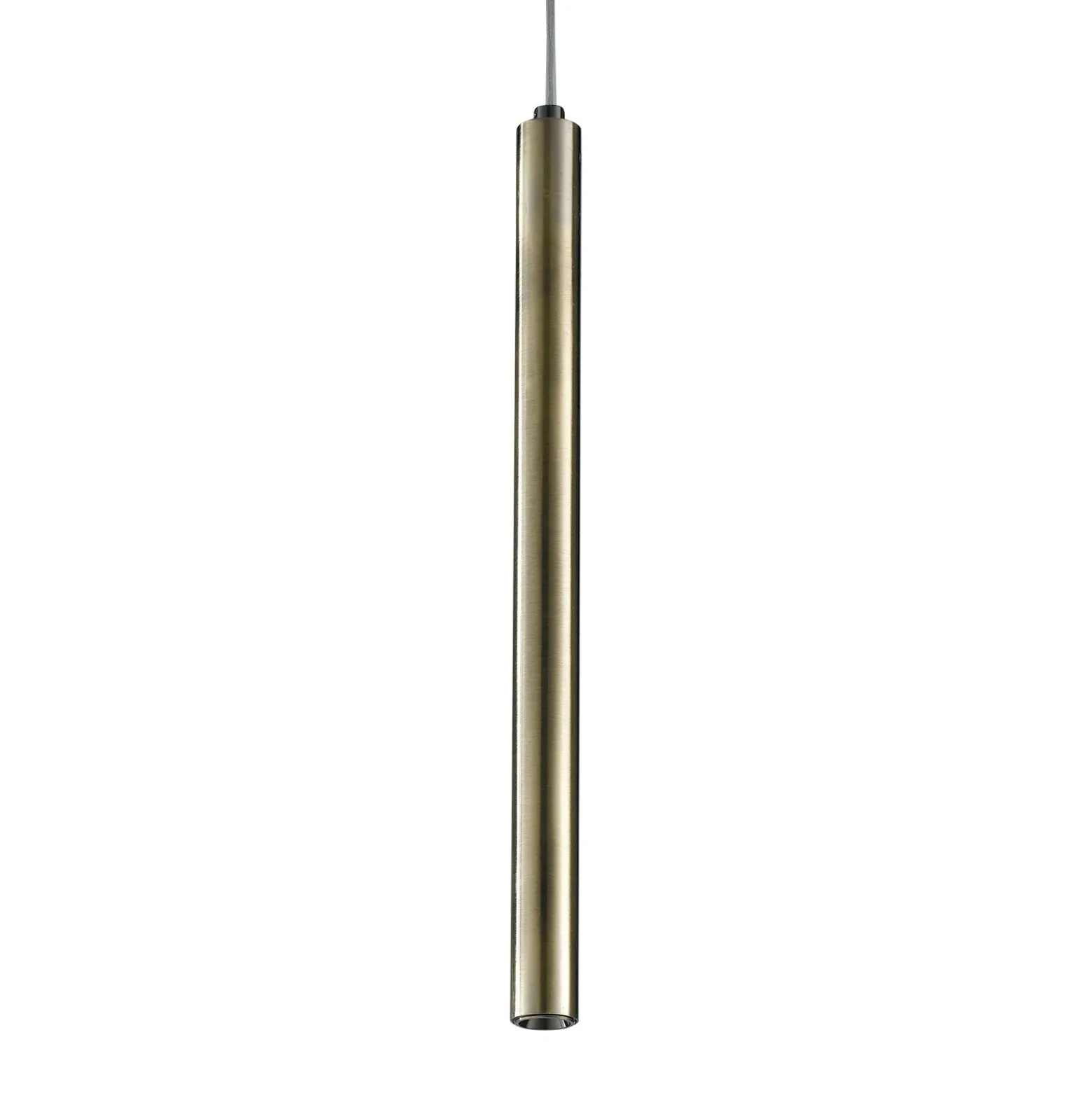 Lámpara colgante riel LED Oboe 3,5W 3.000K bronce