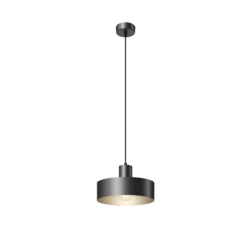 Lámpara colgante Rif de metal, negro, Ø 25 cm
