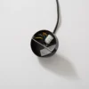 Lámpara colgante Rif de metal, negro, Ø 15 cm