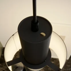 Lámpara colgante Rif de metal, negro, Ø 15 cm