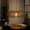 Lámpara colgante Rippberg, negro, 1 luz