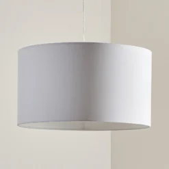 Lámpara colgante Roller, blanca, Ø 45 cm