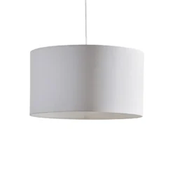 Lámpara colgante Roller, blanca, Ø 45 cm