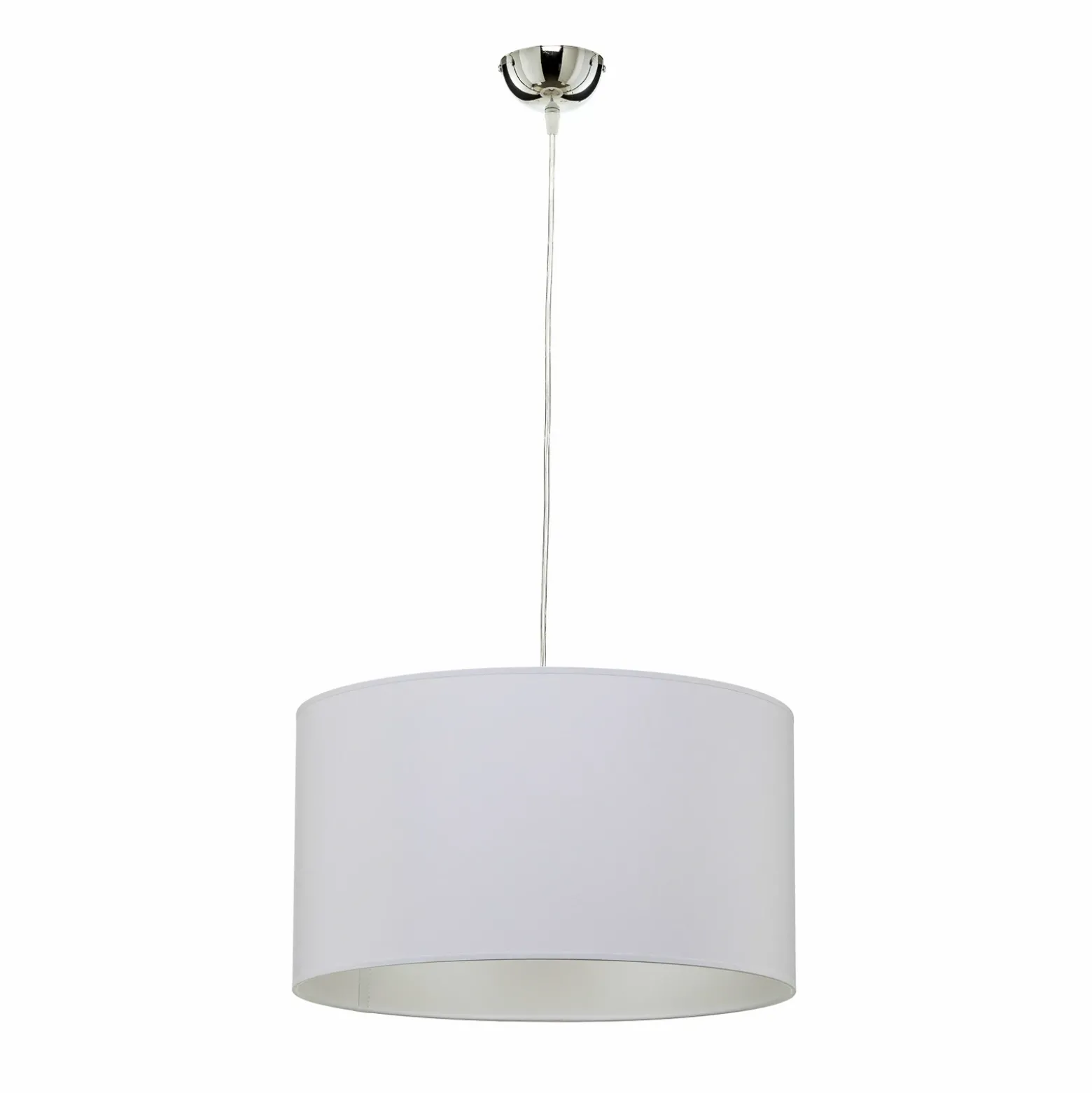 Lámpara colgante Roller, blanca, Ø 45 cm