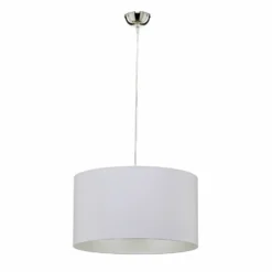 Lámpara colgante Roller, blanca, Ø 45 cm