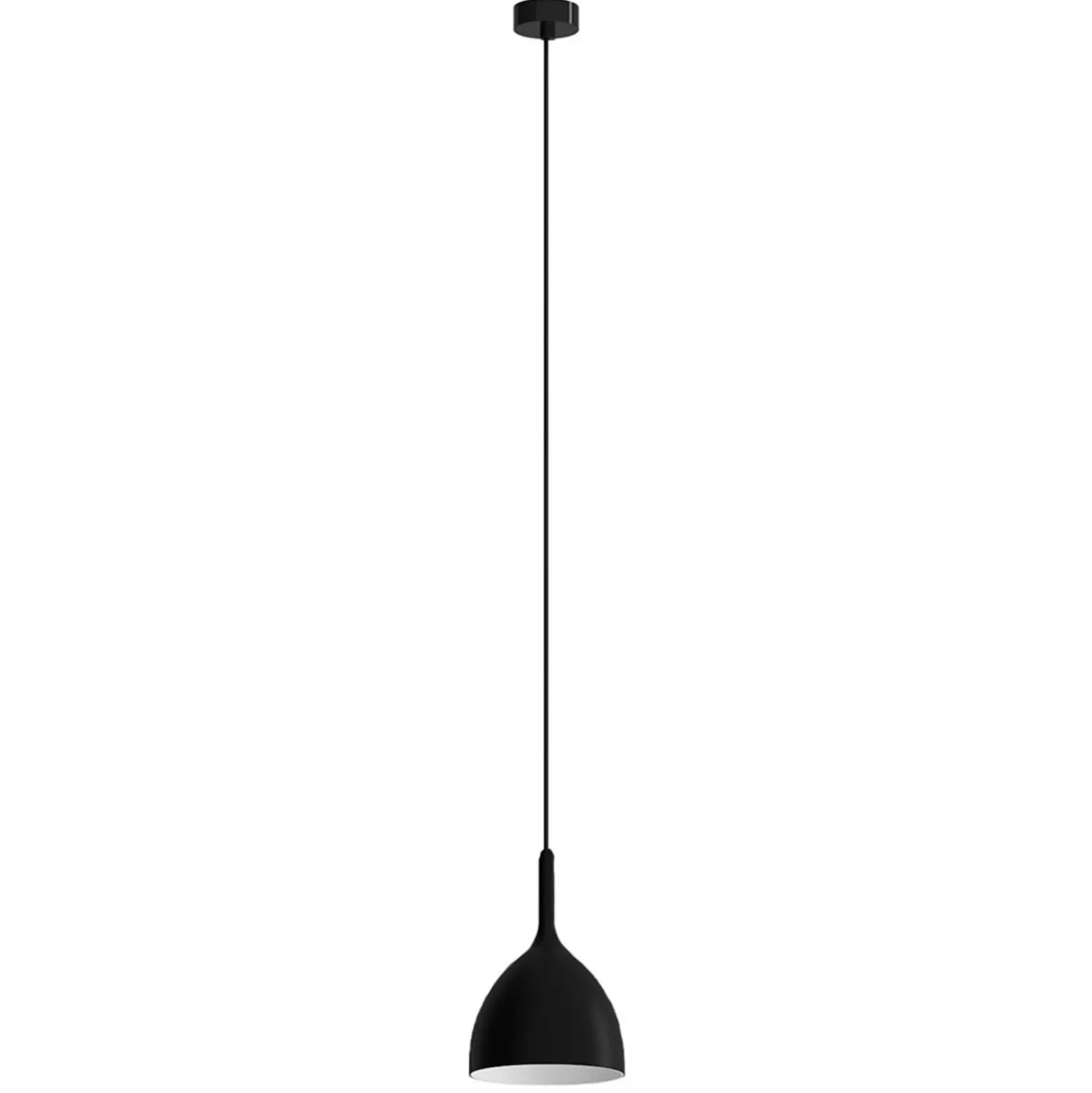 Lámpara colgante Rotaliana Drink H1 negro mate