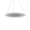 Lámpara colgante RZB Sidelite ECO Ø 58 cm transparente 4000 K