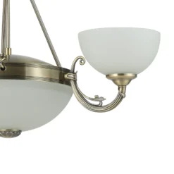 Lámpara colgante Savy, 5 luces