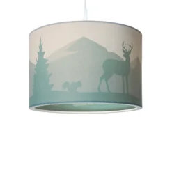 Lámpara colgante 25/40 Scandi Forest, Ø 40 cm, verde, 1 luz