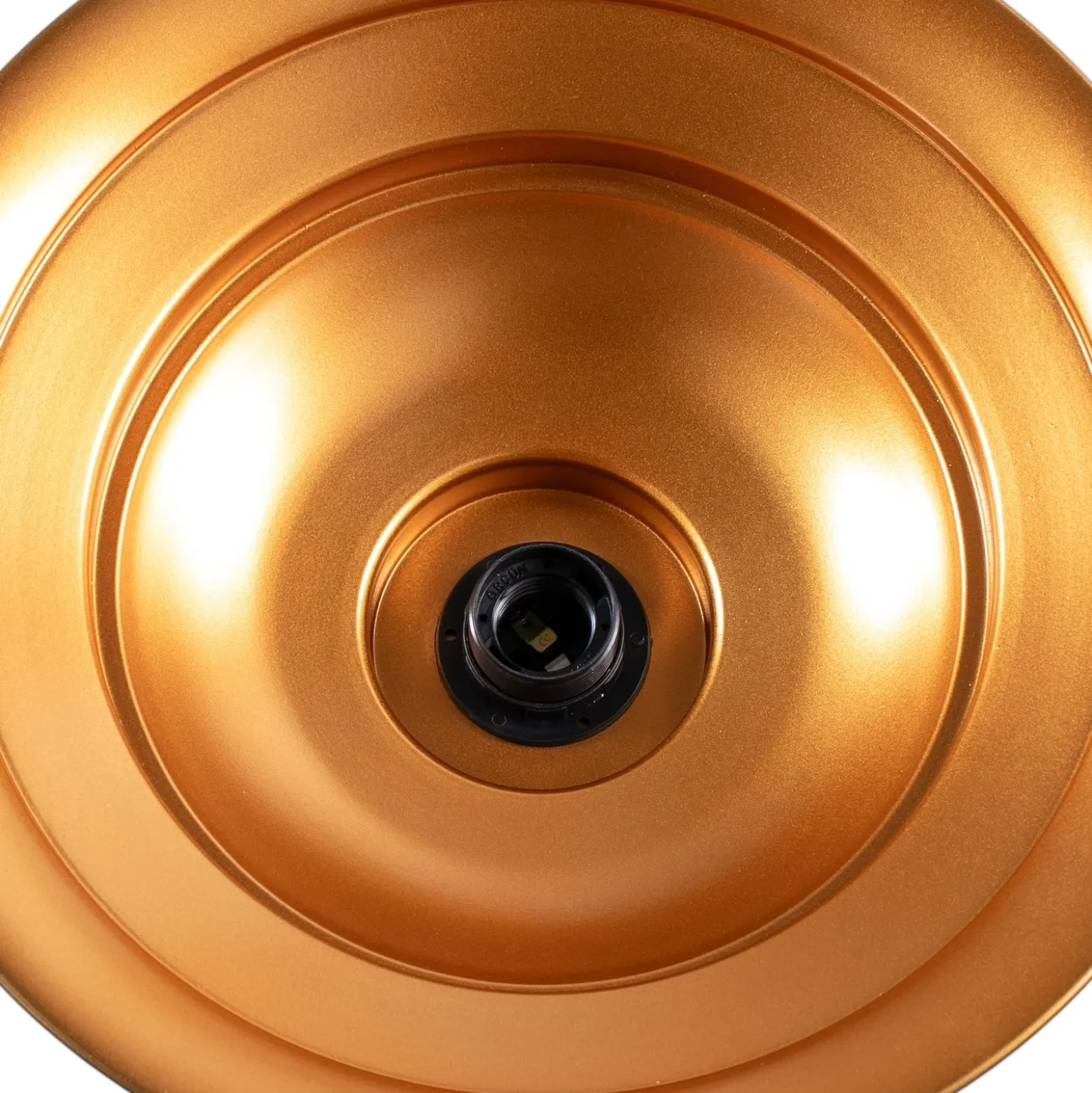 Lámpara colgante Sivani MR-637, oro antiguo, metal, Ø 39 cm