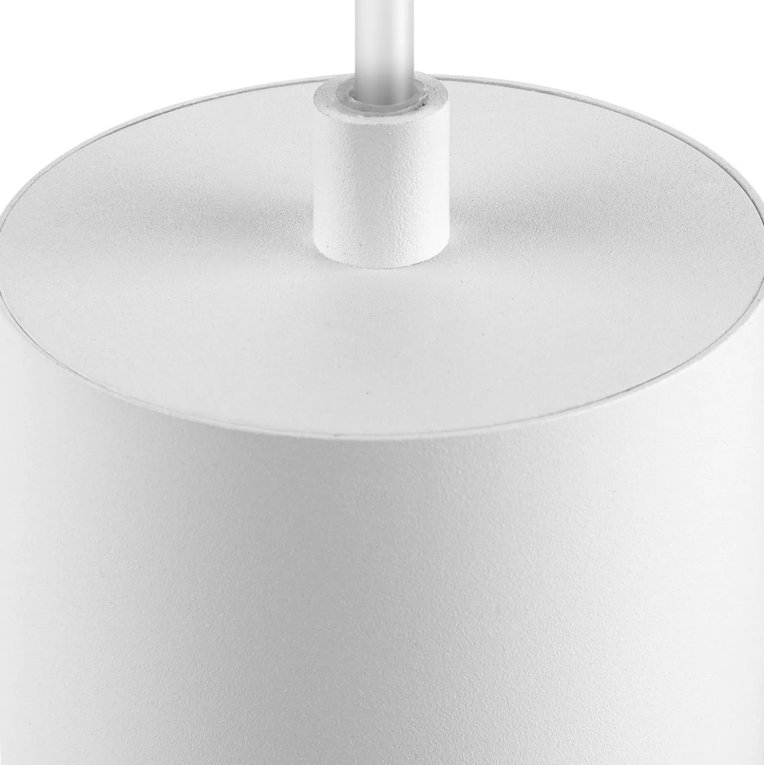 Lámpara colgante SLV Asto Tube GU10 para riel monofásico, color blanco