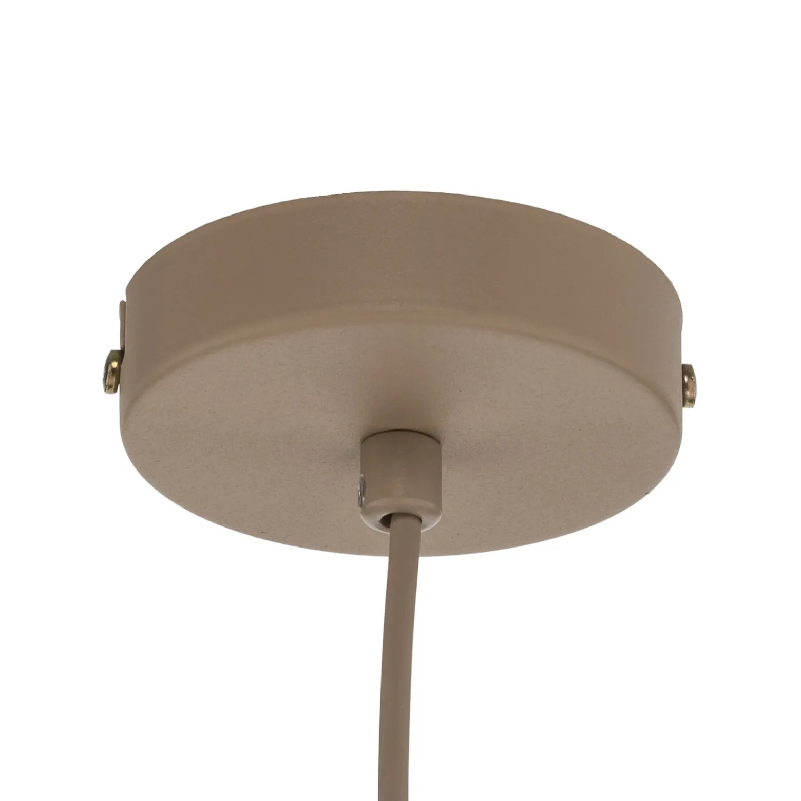 Lámpara colgante Sool, beige, Ø 15 cm, 1 luz, metal, E27