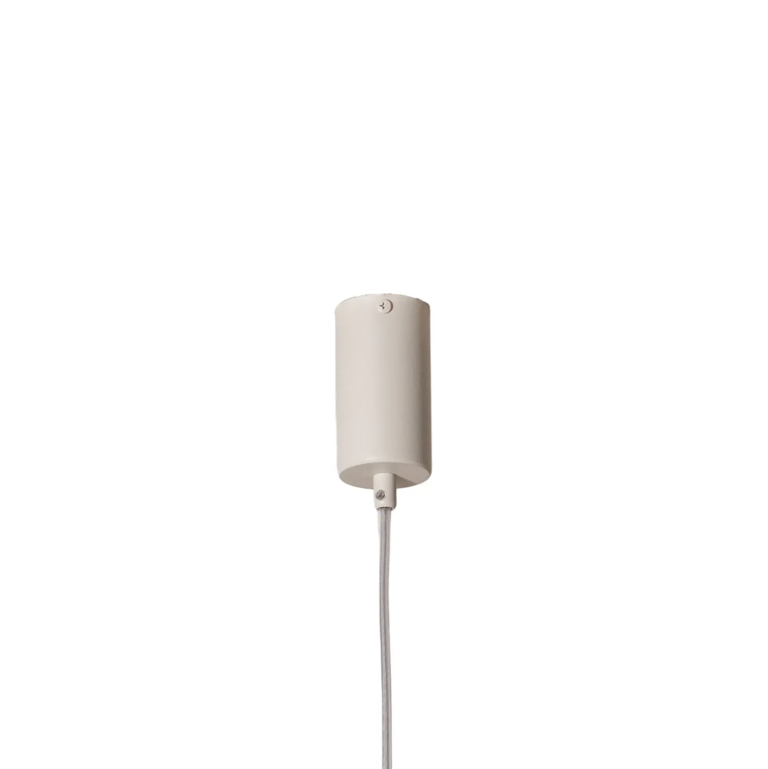 Lámpara colgante Sopel 1, taupe, 1 luz, acero, G9, Ø 5 cm