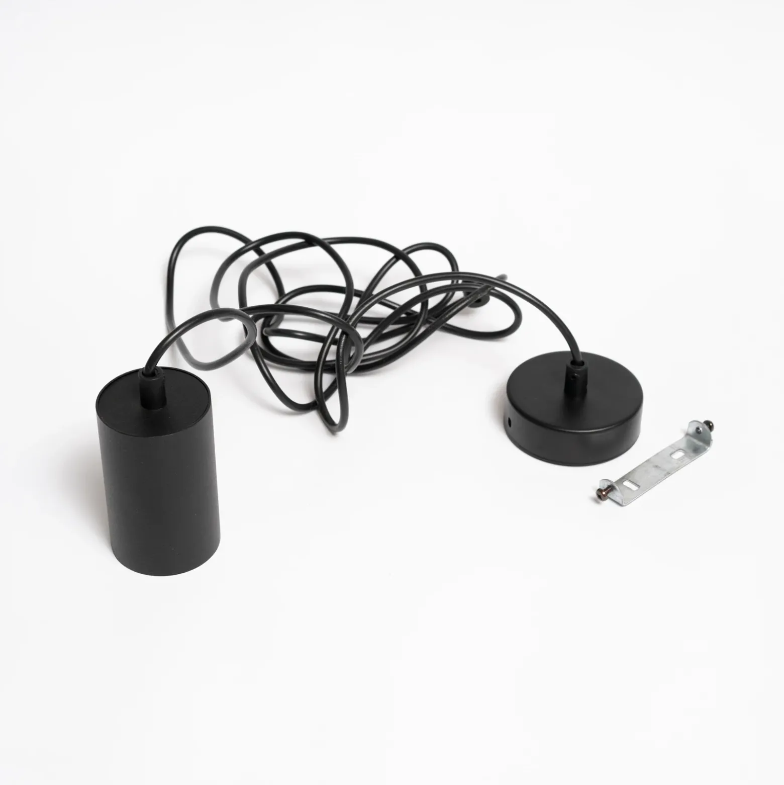 Lámpara colgante Speed, negro, 1 luz
