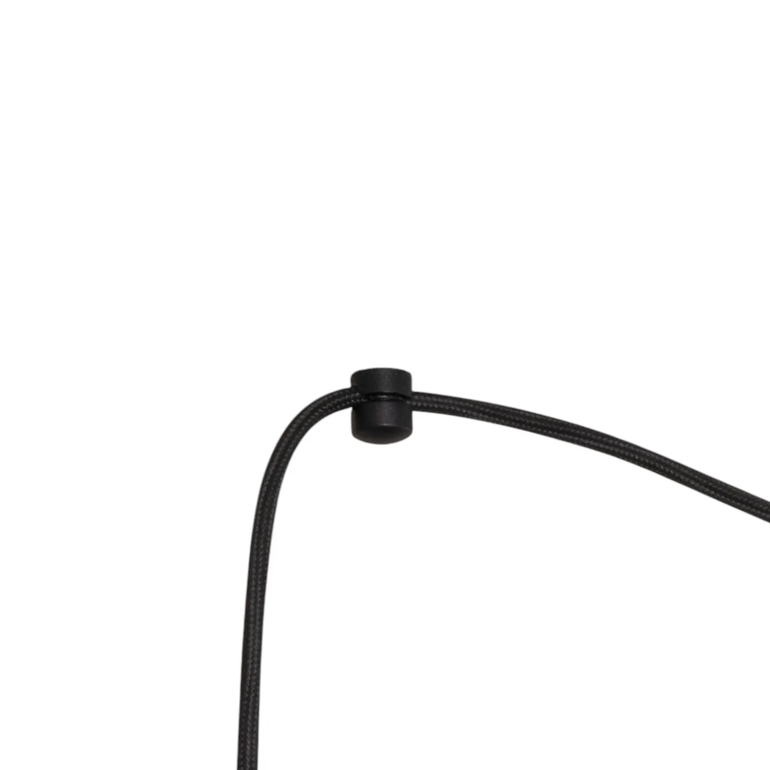Lámpara colgante Spider en negro, 5 luces
