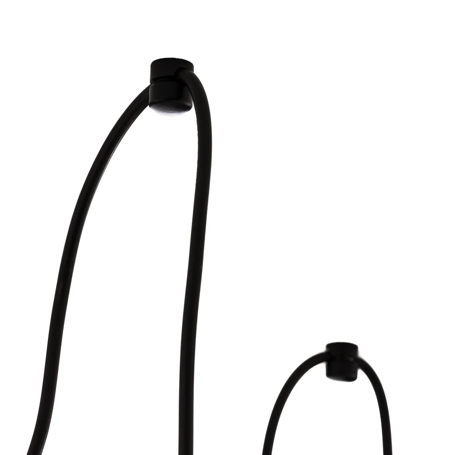 Lámpara colgante Starla, descentrada, 5 luces, ámbar