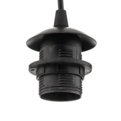 Lámpara colgante Starla 1 luz, pantalla de cristal ámbar