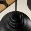 Lámpara colgante Sven, 3 luces, negro
