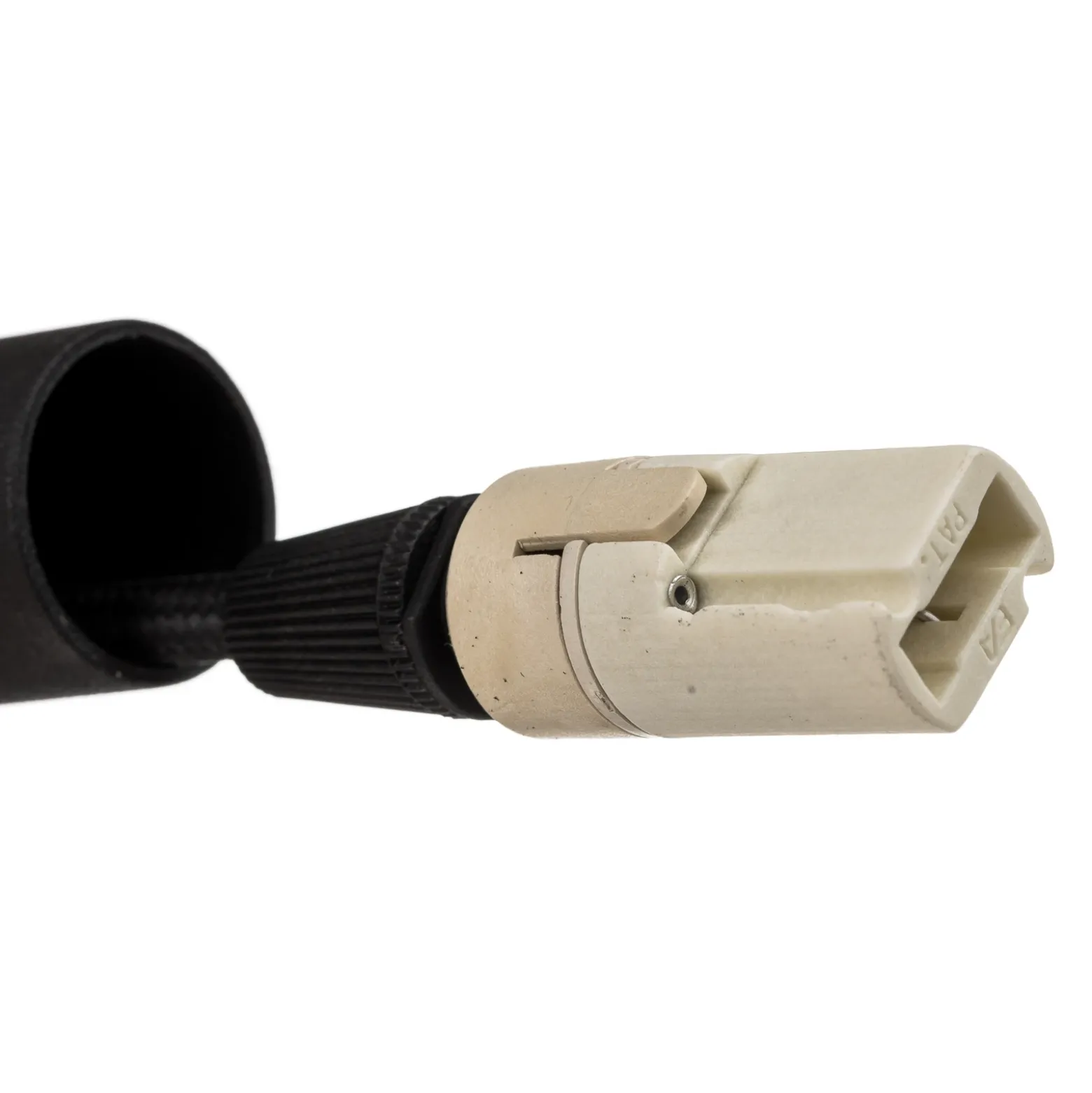 Lámpara colgante Thin, negra, 3 luces, rondel