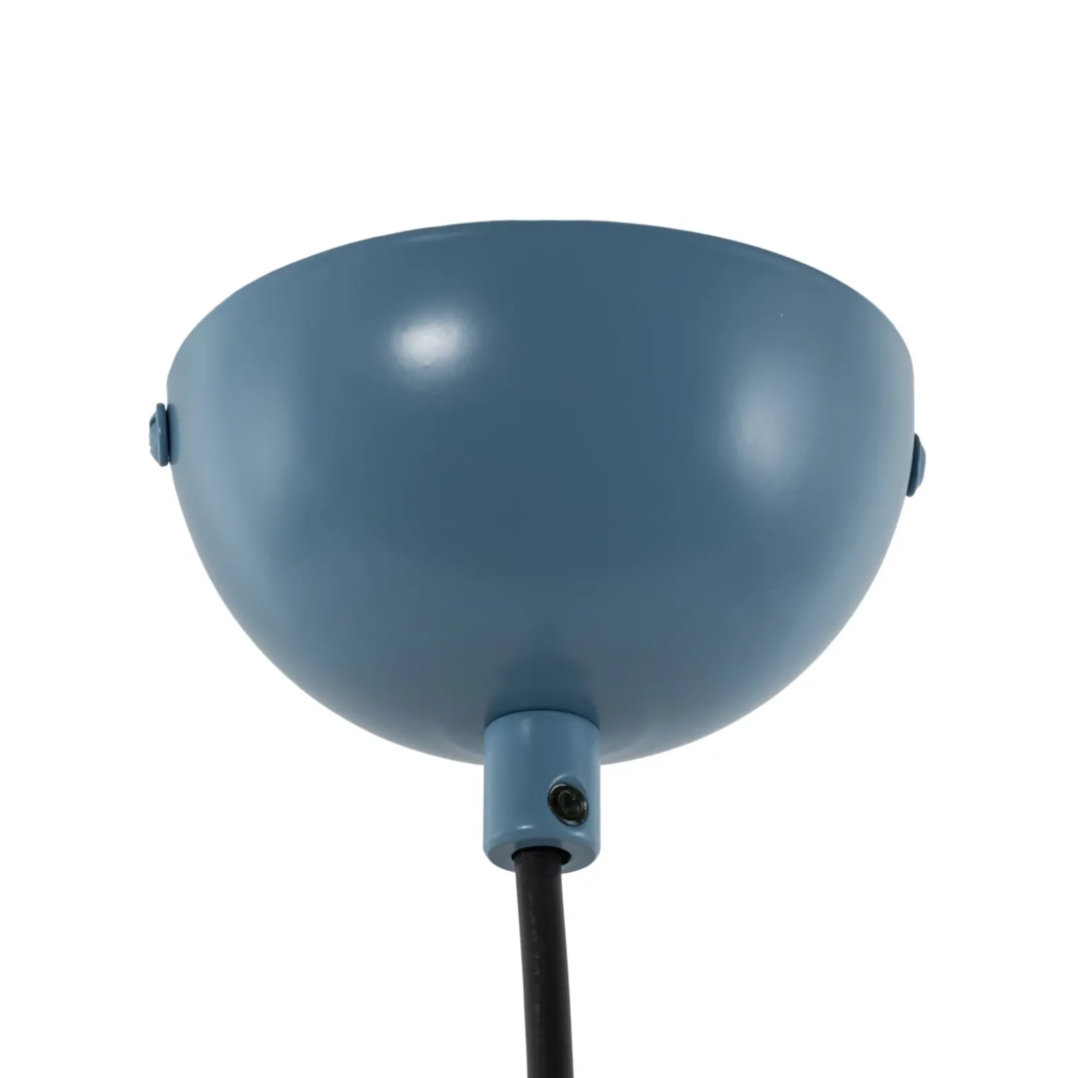 Lámpara colgante Tom, azul claro, metal, Ø 19 cm, E27