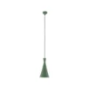 Lámpara colgante Tom, verde menta, metal, Ø 19 cm, E27