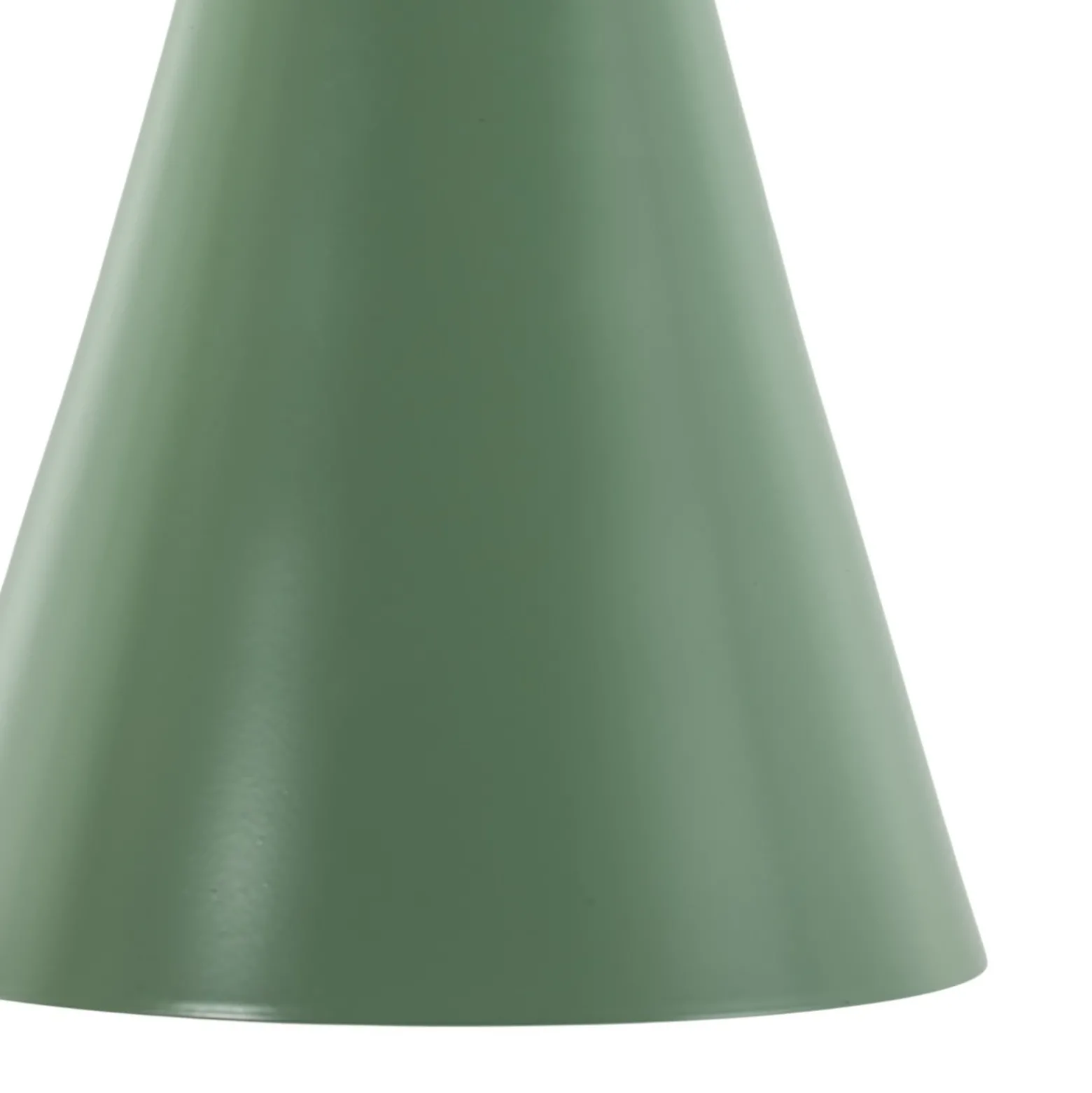 Lámpara colgante Tom, verde menta, metal, Ø 19 cm, E27