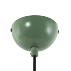Lámpara colgante Tom, verde menta, metal, Ø 19 cm, E27