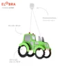 Lámpara colgante Tractor para habitación infantil