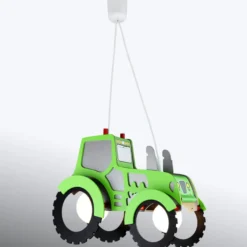 Lámpara colgante Tractor para habitación infantil