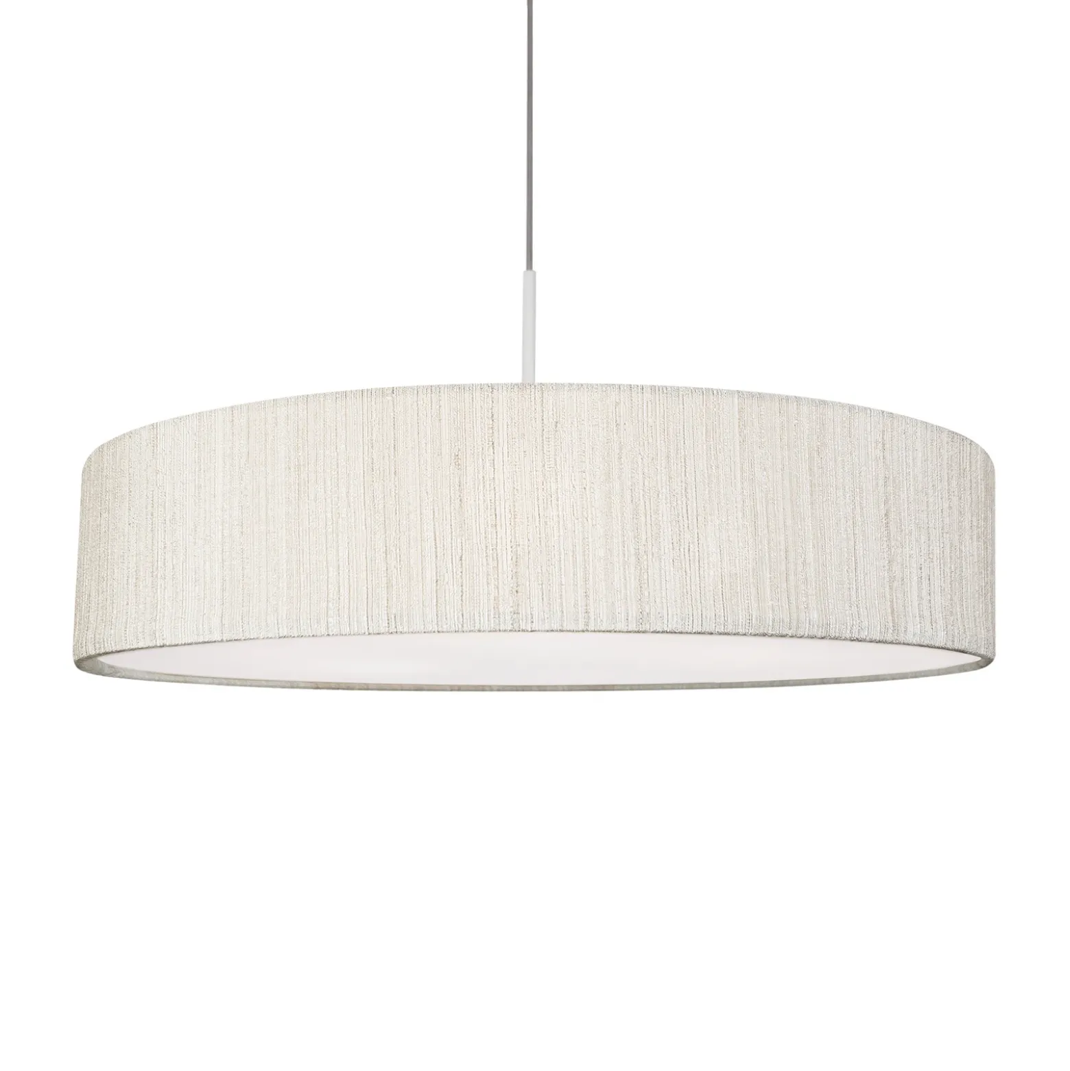 Lámpara colgante Turda, Ø 50 cm, blanco