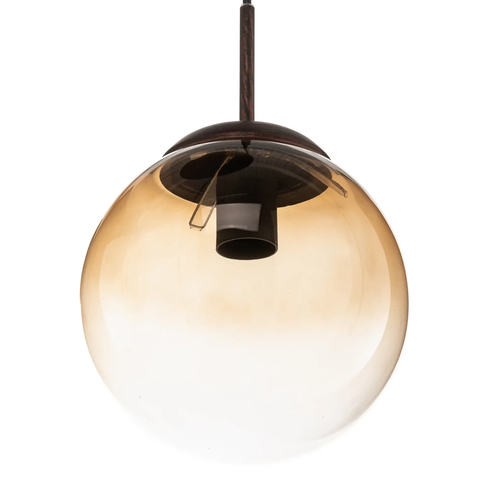 Lámpara colgante Varus, vidrio, 3 luces, Ø 51 cm