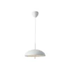 Lámpara colgante Versale, blanca, Ø 35 cm, metal, 2 x E27